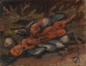 Crevettes et moules - Vincent van Gogh